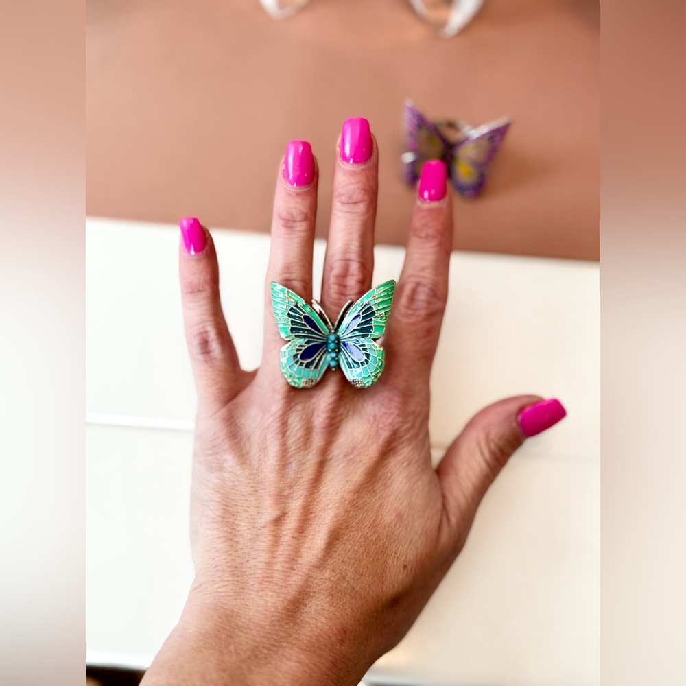 2 Options- Lucky Brand Butterfly Rings